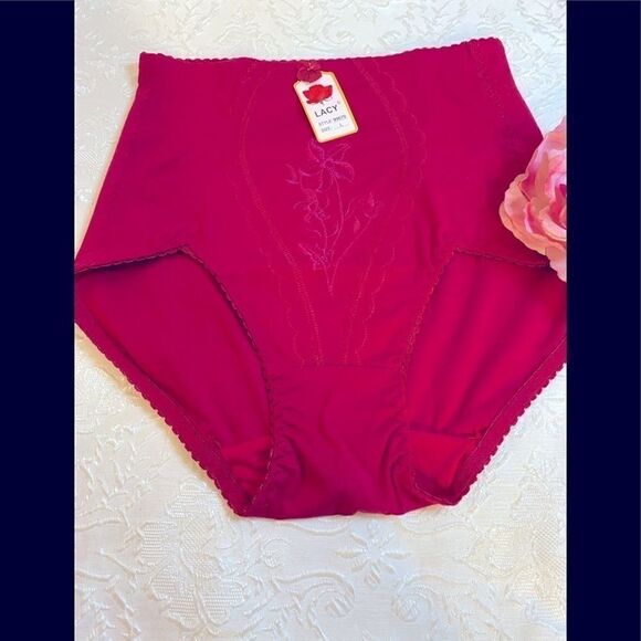 🌺Lacy assorted Embroidery Floral Print Panties L - Picture 1 of 8
